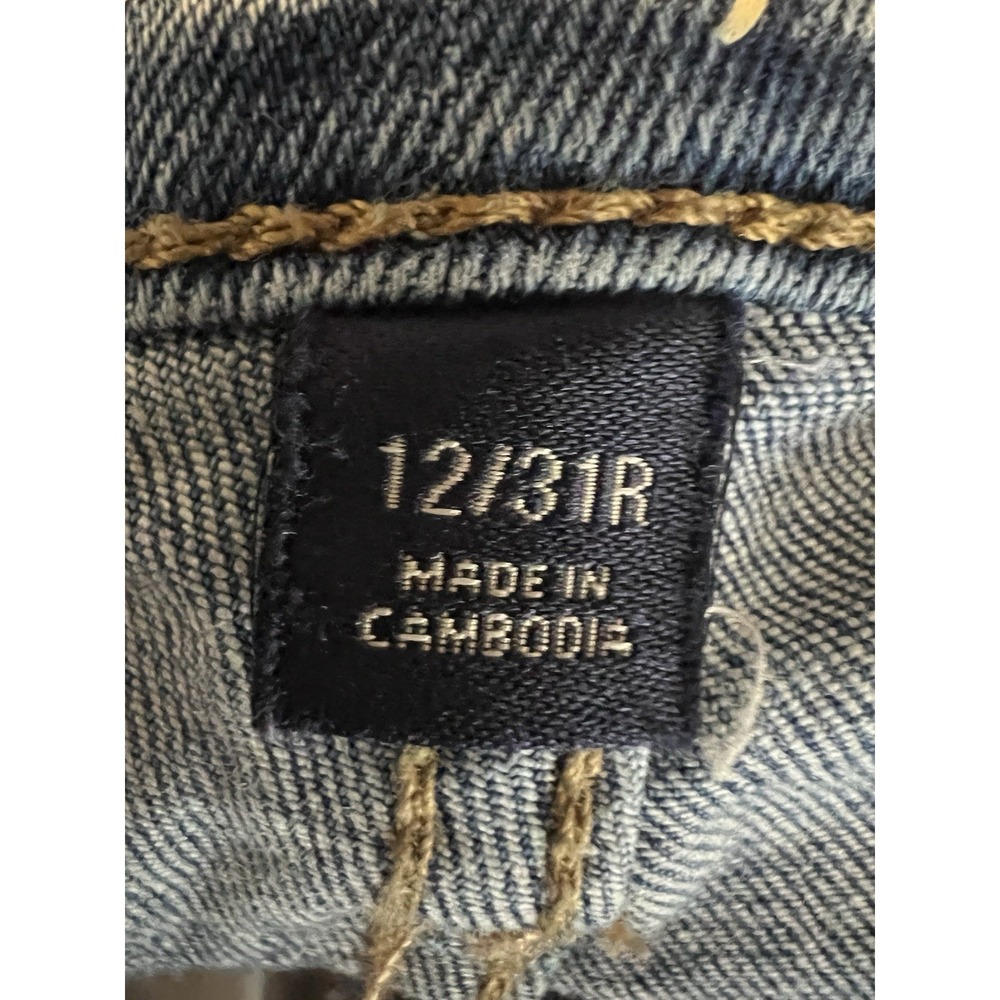Universal Thread High Rise Skinny Jeans Denim Women's Size 12/31R Blue - Picture 4 of 6